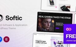 * Softic (v1.7.0) SAAS Software & Application WordPress Theme