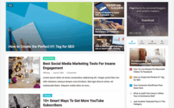 BlogSite Pro (v1.1.2) WPEnjoy Themes