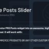 Ele Posts Slider v1.0.3 any post type slider for Elementor PRO