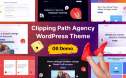Photodit v1.0.0 Clipping Path Agency WordPress Theme
