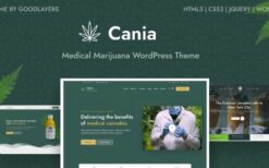 Cania v1.0.3 Marijuana Medical WordPress