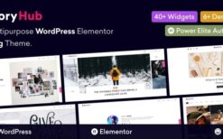 StoryHub v1.0.2 Multipurpose WordPress Elementor Blog Theme