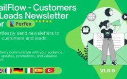 MailFlow v1.1.0 Customers & Leads Newsletter For Perfex CRM