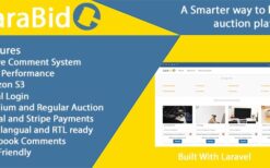 LaraBid v4.0.1 A Laravel PHP Auction Platform
