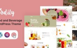 Foodily v1.2 Food and Beverage WordPress Theme