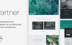 Partner v1.0.5 Accounting and Law Responsive WordPress Theme