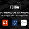 Fekra v2.3 Multi Page/One Page WordPress Theme