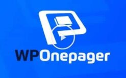 WPOnepager Pro v1.2.2