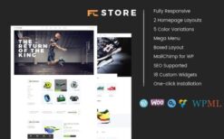 FcStore (v1.2.12) Sports, Fitness WooCommerce Theme