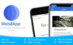 Web2App for IOS v4.1 Quickest Feature-Rich IOS Webview