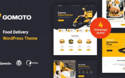 Gomoto v1.3.5 Food Delivery & Medical Supplies WordPress Theme