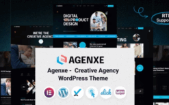 Agenxe v1.0.0 Creative Agency WordPress Theme