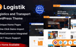 Logistik v1.0.0 Transport & Logistics WordPress Theme