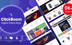 ClickBoom v1.6.21 Digital Store WooCommerce WordPress Theme (6+ Homepage Designs)