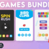 BUNDLE 5 GAMES | Admob + GDPR + Unity (26 September 2022)