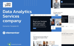 Dataprime – Data Analytics Services Elementor Template Kit