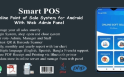Smart POS v2.5 Online Point of Sale System for Android with Web Admin Panel