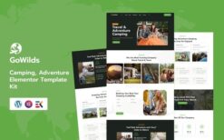 Gowilds – Travel & Tour Booking Elementor Template Kit