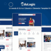 Edulogic – University & School Education Elementor Template Kit
