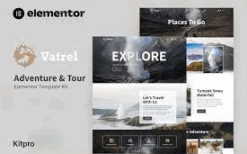 Vatrel – Adventure & Tour Elementor Template Kit