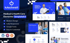 Medwell – Medical & Health Care Elementor Template Kit