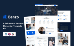 Benzo – It Solution & Services Elementor Template Kit