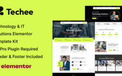Techee – Technology & IT Solutions Elementor Template Kit