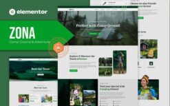 Zona – Camp Ground & Adventure Elementor Template Kit