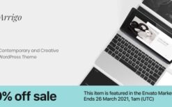 Arrigo (v3.4.1) Contemporary Creative Portfolio Elementor WordPress Theme
