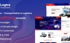 Logtra v1.0 Transportation & Logistics WordPress Theme