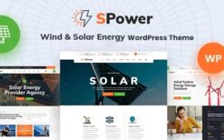 SPower v1.0 Wind & Solar Energy WordPress Theme