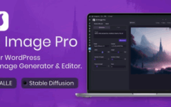 AI Image Pro (v2.6.0) WordPress AI Image Generator & Editor, DALLE & Stable Diffusion