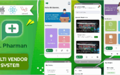 Mr.Pharman v1.0.0 React Native Multi Vendor | Pharmacy Complete Solution