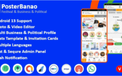 * Poster Banao (v2.0.0) Poster Maker ,Festival & Business & Political , AdBanao Clone Poster Maker App
