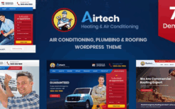 Airtech (v3.5) Plumber HVAC and Repair theme