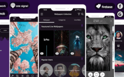 Pro 4K Wallpaper 2024 & Photo Editor System v5.0 AdMob & Facebook Bidding Ad & Push Notifications