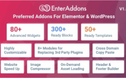 * Enter Addons Pro v1.0.4 Preferred Addons For Elementor And WordPress