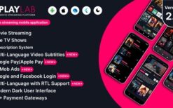 PlayLab v2.1 Cross Platform on Demand Movie Streaming Mobile Application