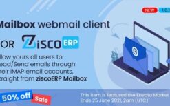 Mailbox v1.0.1 e-mail client for ZiscoERP