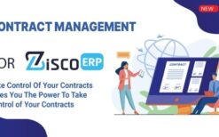 Contracts Management for ZiscoERP v1.0.1