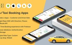 Taxi Taxi v2.0 Flutter Cab/Taxi Booking Apps