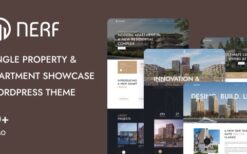 Nerf v1.0.8 Single Property WordPress Theme