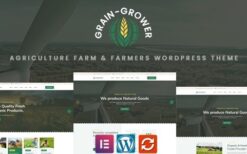 Graingrower v1.0.3 Agriculture Farming WordPress Theme