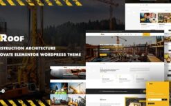 TheRoof v1.1.0 Construction And Architecture WordPress Theme