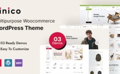 Ninico v1.1.0 Minimal WooCommerce WordPress Theme