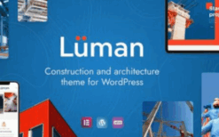 Luman v1.5.1 Construction WordPress Theme