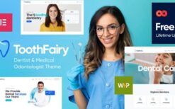 Tooth Fairy (v1.21.0) Dentist & Medical Odontologist WordPress Theme
