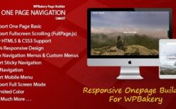 Smart One Page Navigation v1.3.8 Addon For WPBakery Page Builder