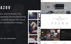 Glazov v1.7 Photography WordPress Theme