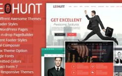 LeoHunt v1.0 Responsive MultiPurpose WordPress Theme
